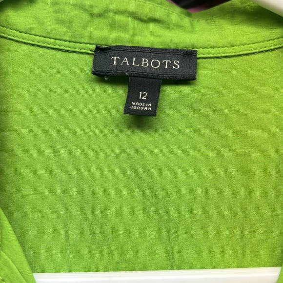 Talbots sleeveless structured shirt - Picture 3 of 6